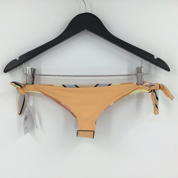 RVCA NWT Horizon Striped Reversible Cheeky Bikini Bottom, XS - Picture 11 of 16